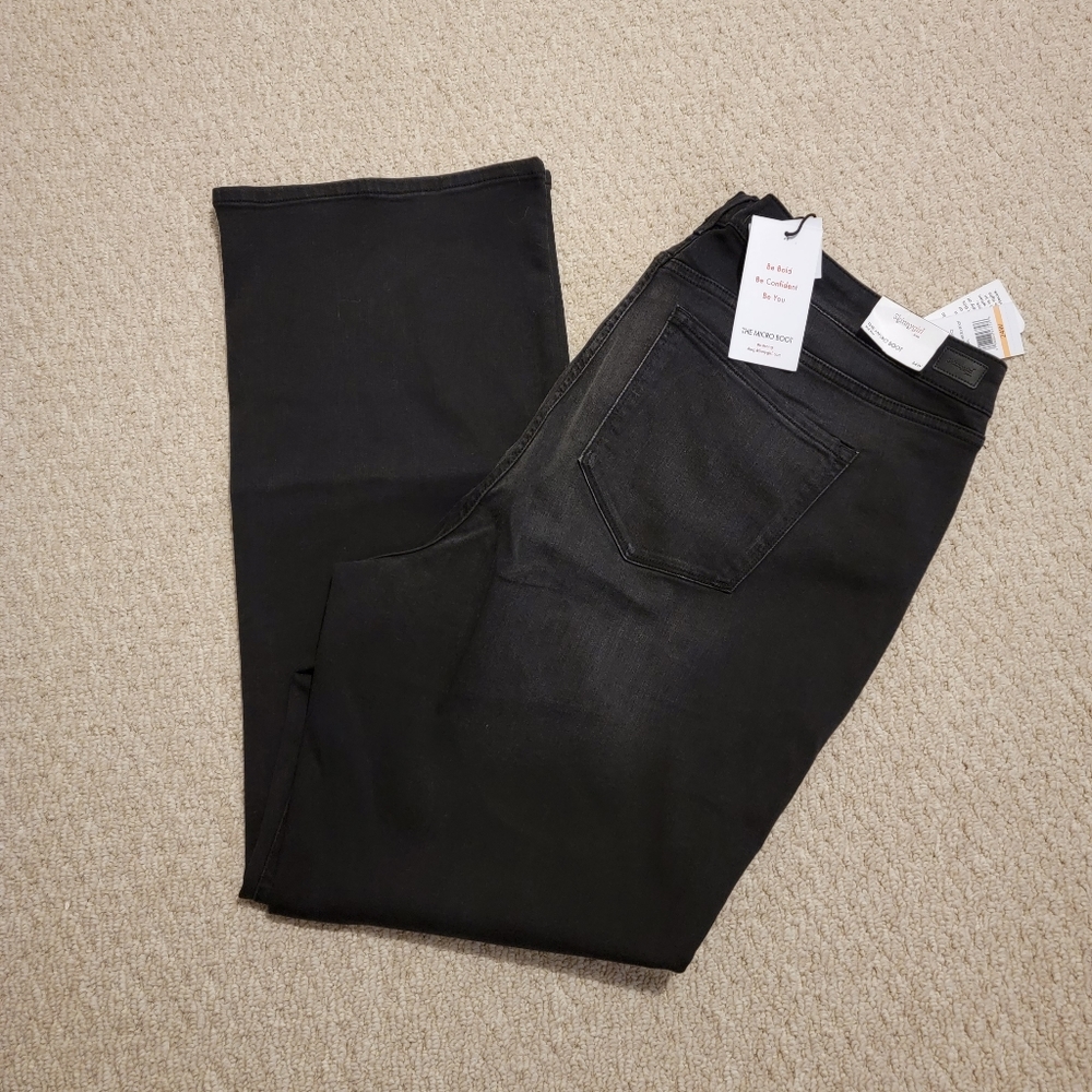 Skinnygirl classic black jeans